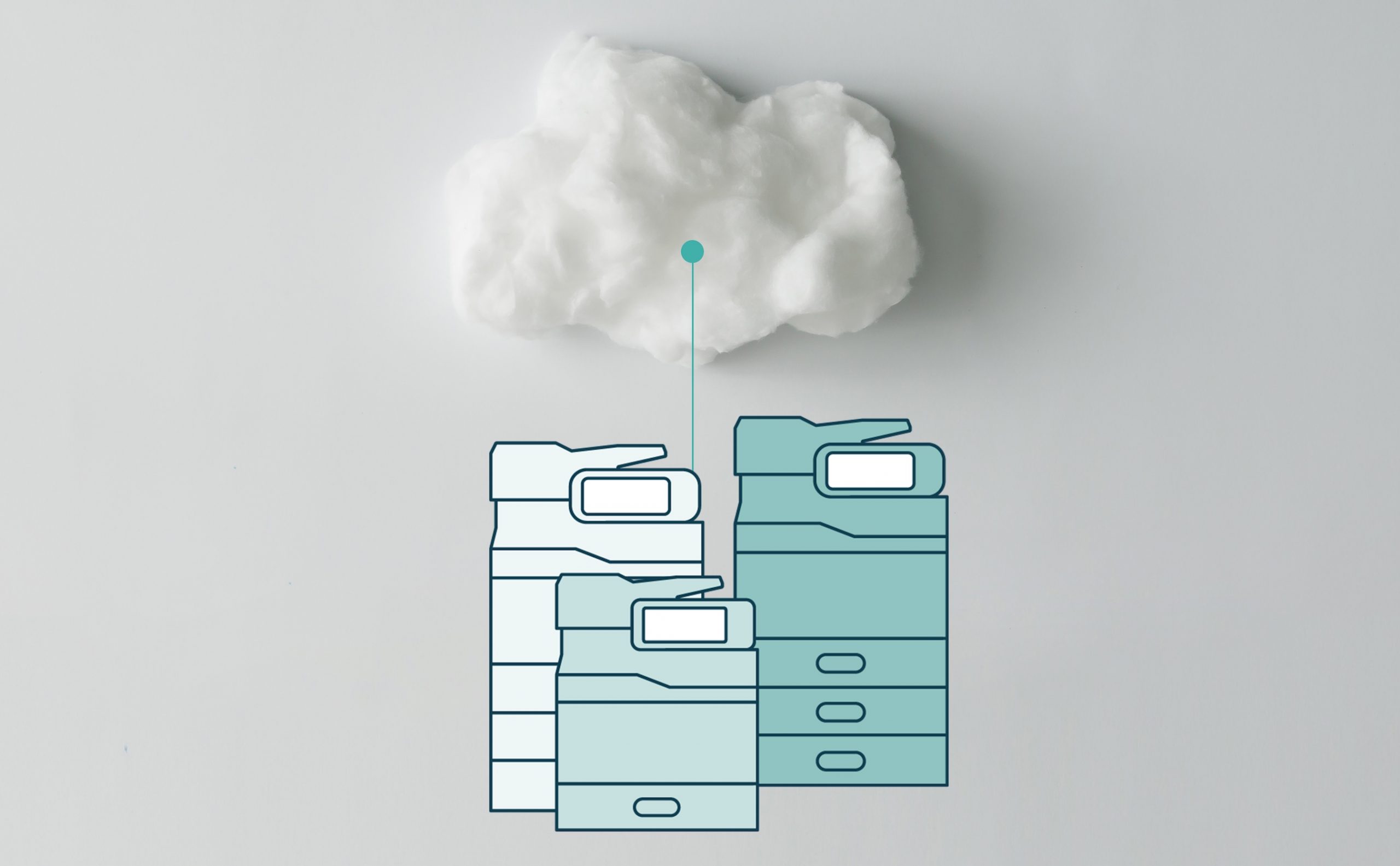 Do Toshiba office MFPs support cloud printing?