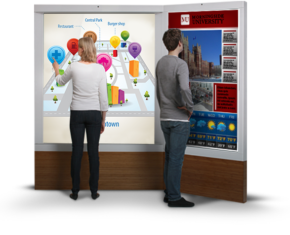 Interactive Digital Signage And Touch Screen Kiosk Xtreme Media